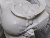 ヴェルテクス新作フィギュア「戦場のヴァルキュリア セルブレア・ブレス -Battle Mode-」監修中原型が展示！【2017夏合同展示会】