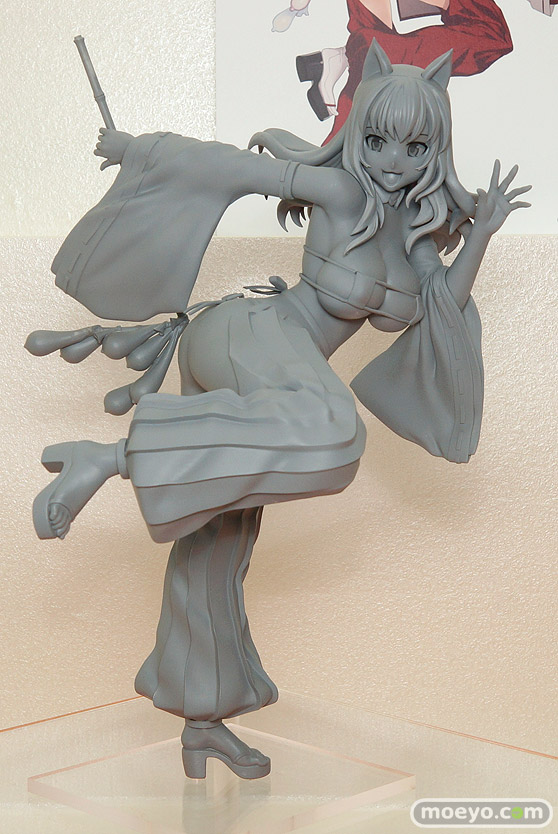 ロケットボーイの水龍敬ランドの巫女の新作フィギュア原型画像01