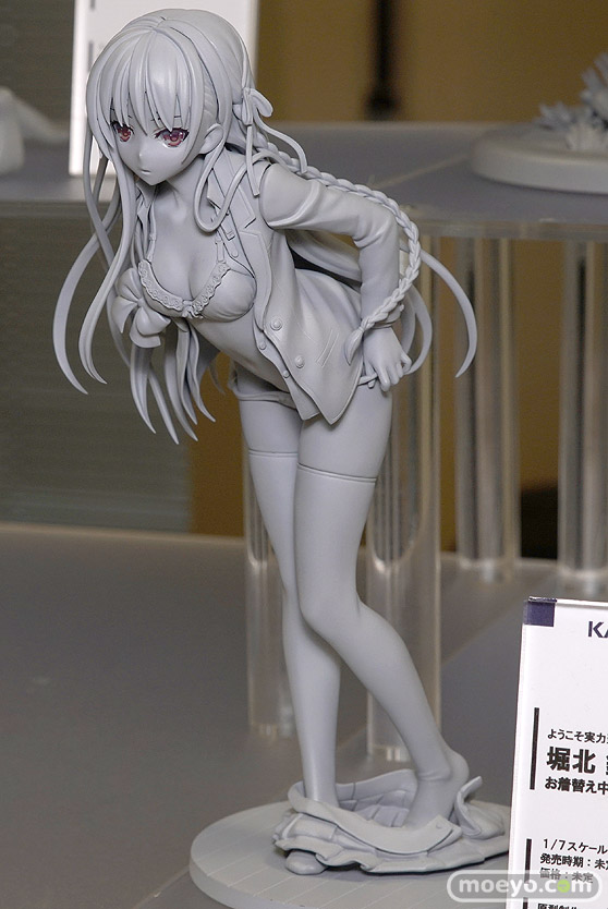 KADOKAWAのようこそ実力至上主義の教室へ 堀北鈴音 お着替え中Ver.の新作フィギュア原型画像04