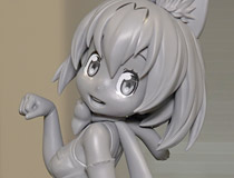 KADOKAWA新作フィギュア「けものフレンズ サーバル」監修中原型が展示！【2017夏合同展示会】