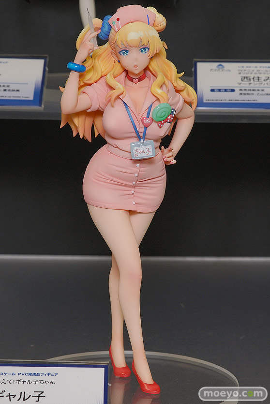 アクアマリンのおしえて! ギャル子ちゃん ギャル子 ナースstyleの新作フィギュア彩色サンプル画像01