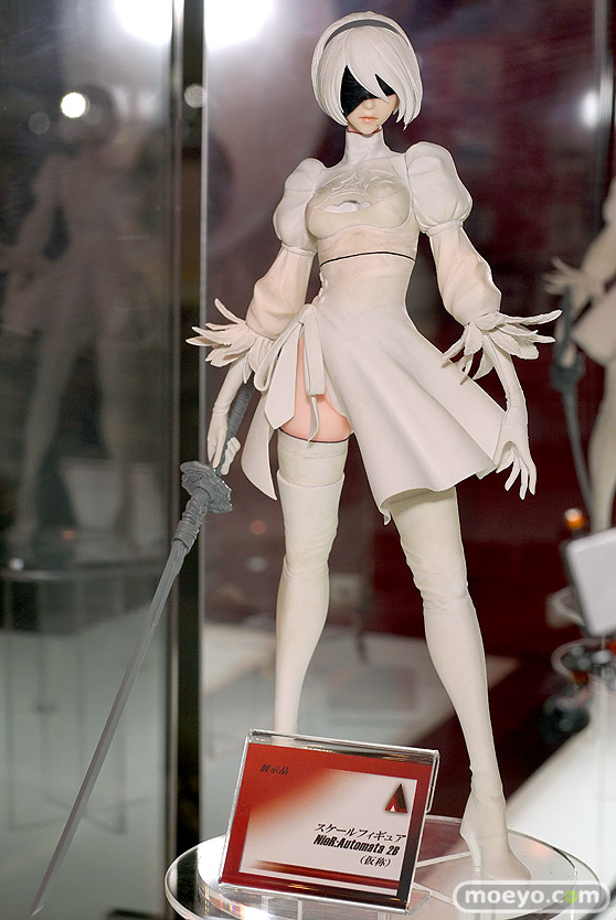 スクウェア・エニックスの新作フィギュア ニーア・オートマタ 2B の監修中原型画像01