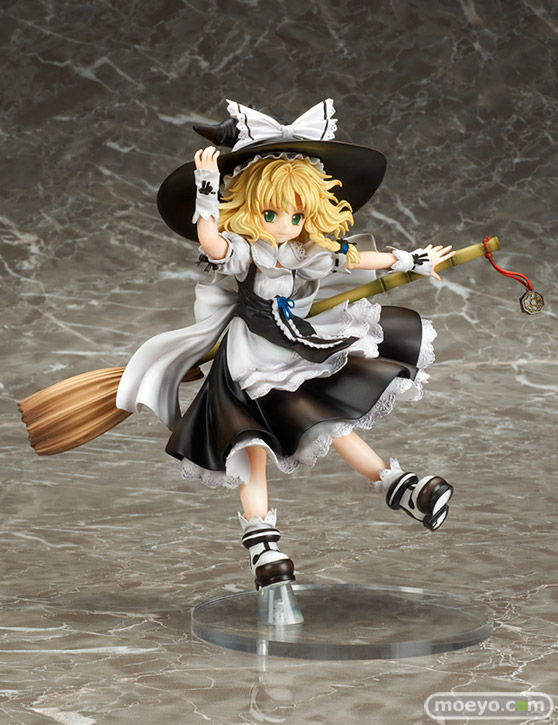 キューズQの東方Project 霧雨魔理沙 東方香霖堂版の新作フィギュア彩色サンプル画像01