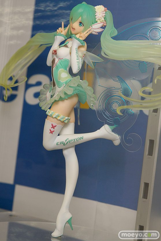 グッドスマイルカンパニーの初音ミクGTプロジェクト レーシングミク 2017 Ver.の新作フィギュア彩色サンプル画像08