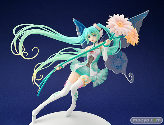 ホビージャパンのレーシングミク2017Ver.の新作フィギュア彩色サンプル画像01