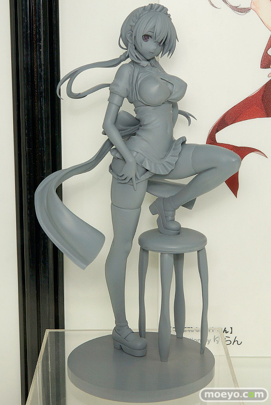 スカイチューブのゆらん 破廉恥なメイドさんの新作フィギュア原型画像01