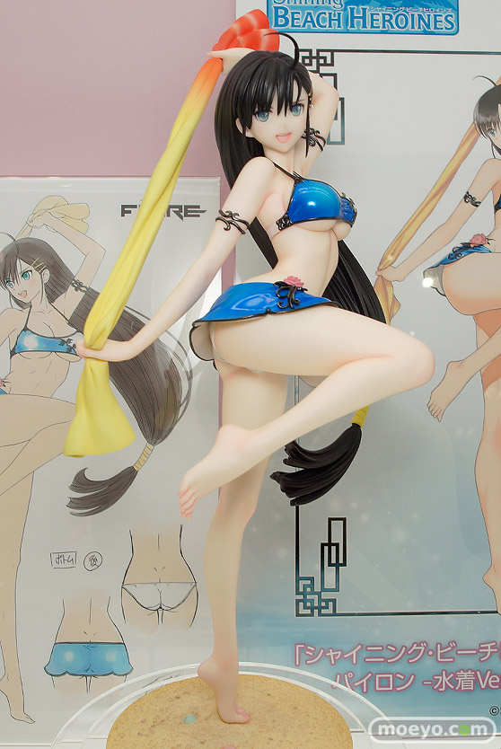 フレアのシャイニング・ビーチヒロインズ パイロン -水着Ver.-の新作フィギュア彩色サンプル画像01