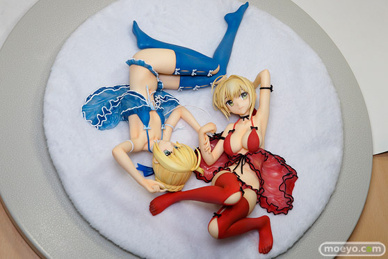 アルファマックスのFate/EXTELLA ネロ・クラウディウス＆アルトリア・ペンドラゴンの新作フィギュア彩色サンプル画像02