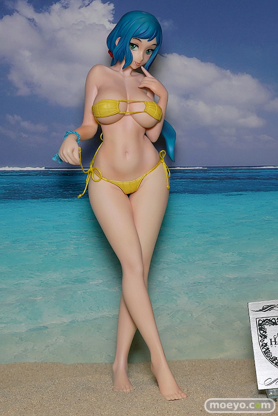 ｷｬﾗﾎﾋﾞのon the beachのガンダム美少女水着フィギュア展示の様子24
