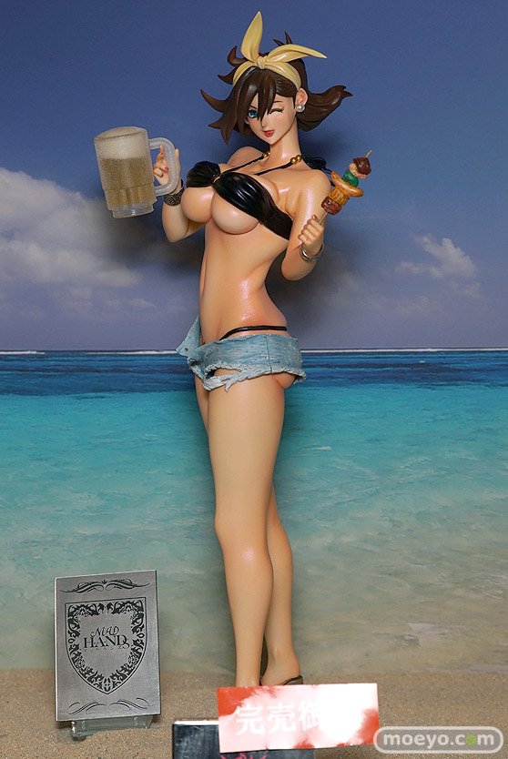 ｷｬﾗﾎﾋﾞのon the beachのガンダム美少女水着フィギュア展示の様子28