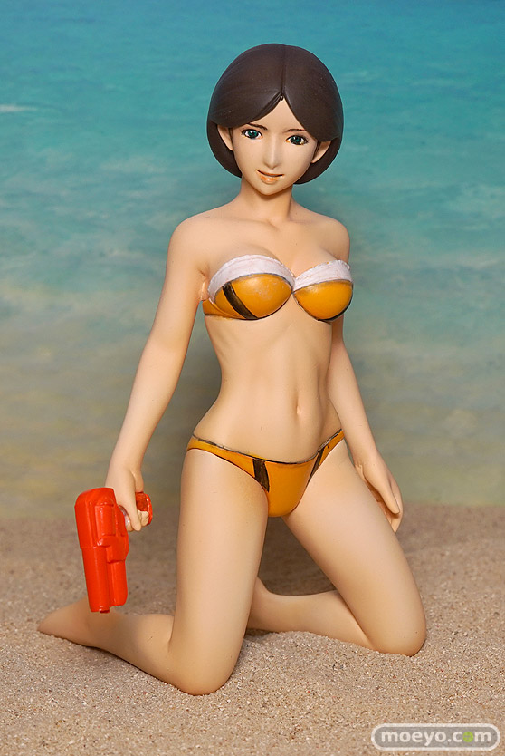 ｷｬﾗﾎﾋﾞのon the beachのガンダム美少女水着フィギュア展示の様子50