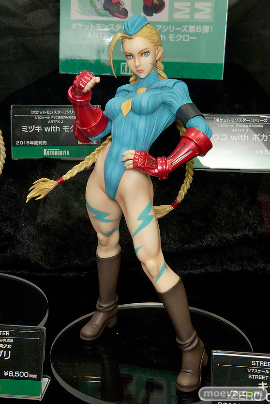 コトブキヤのSTREET FIGHTER美少女 キャミィ -ZERO COSTUME-の新作フィギュア彩色サンプル画像01
