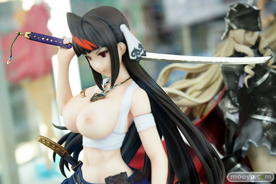 ドラゴントイの新作フィギュアエレクトさわる  鬼を狩る者　神威那（かむな）の新作フィギュア彩色サンプル画像08