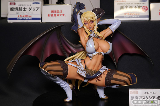 ダイキ工業の貞影イラスト 夢魔アスタシア (Astacia) 褐色ver.の新作フィギュア彩色サンプル画像01