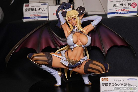 ダイキ工業の貞影イラスト 夢魔アスタシア (Astacia) 褐色ver.の新作フィギュア彩色サンプル画像03