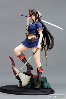 ドラゴントイの『鬼を狩る者』神威那(カムナ)の新作フィギュア彩色サンプル画像02