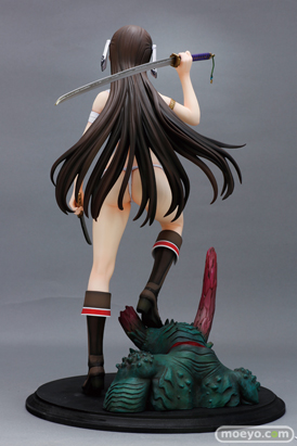 ドラゴントイの『鬼を狩る者』神威那(カムナ)の新作フィギュア彩色サンプルキャストオフおっぱい画像06