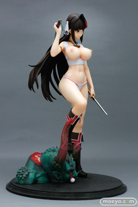 ドラゴントイの『鬼を狩る者』神威那(カムナ)の新作フィギュア彩色サンプルキャストオフおっぱい画像10