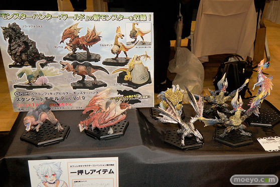 第7回カフェレオキャラクターコンベンション 会場で展示されていたフィギュア系新商品の様子46