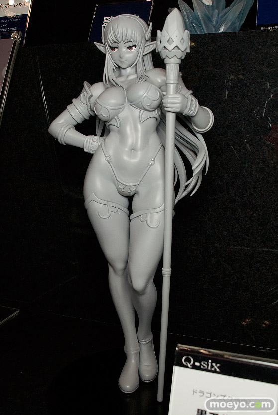 Q-sixのドラゴンズクラウン 黒エルフの新作フィギュア原型画像03