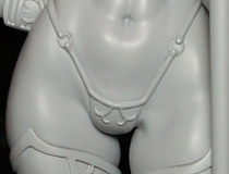 Q-six新作フィギュア「ドラゴンズクラウン 黒エルフ」監修中原型が展示！【WF2017夏】