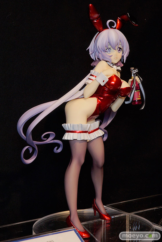 アクアマリンの戦姫絶唱シンフォギアG 雪音クリス バニーstyle メタリックレッドの新作フィギュア彩色サンプル画像02