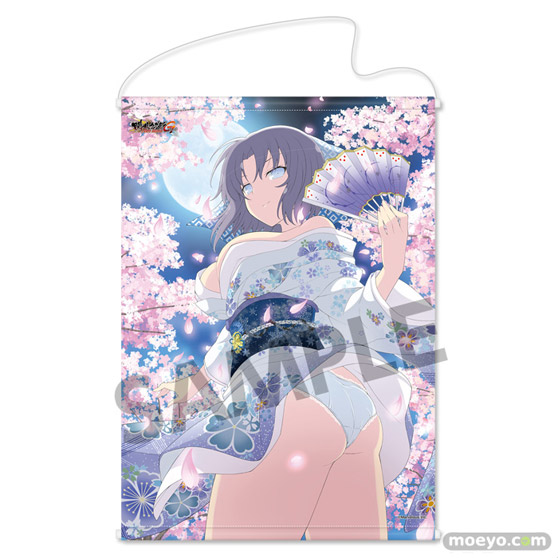 閃乱カグラ NewWave Gバースト B2タペストリー　雪泉 桜ver.　芭蕉 バスタイムver.01