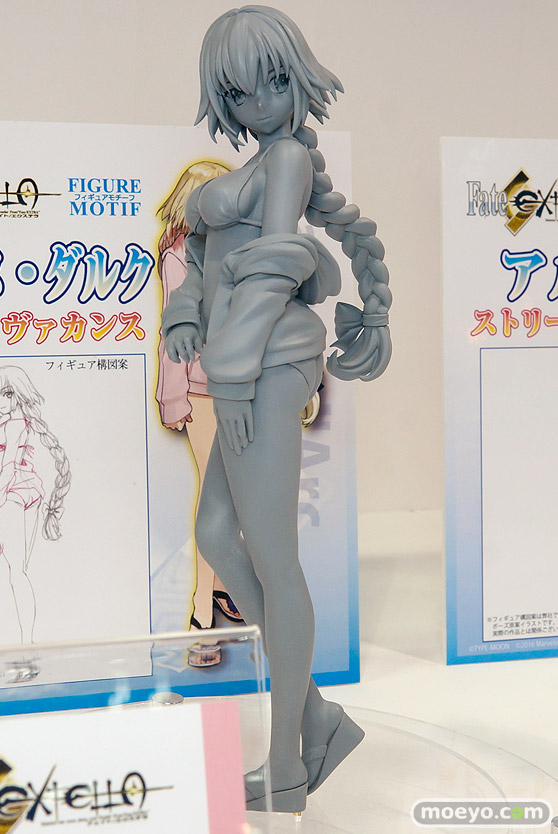 ファニーナイツのファイト/エクステラ ジャンヌ・ダルク グラビア・ヴァカンス ver.の新作フィギュア原型画像02