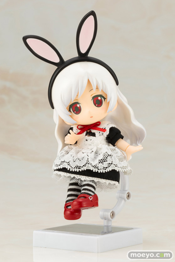コトブキヤのキューポッシュフレンズ アリス ノワール-Alice Noir-の新作フィギュア彩色サンプル画像05