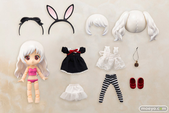 コトブキヤのキューポッシュフレンズ アリス ノワール-Alice Noir-の新作フィギュア彩色サンプル画像07