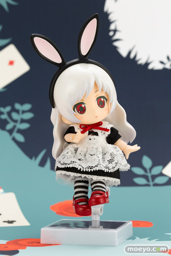コトブキヤのキューポッシュフレンズ アリス ノワール-Alice Noir-の新作フィギュア彩色サンプル画像08