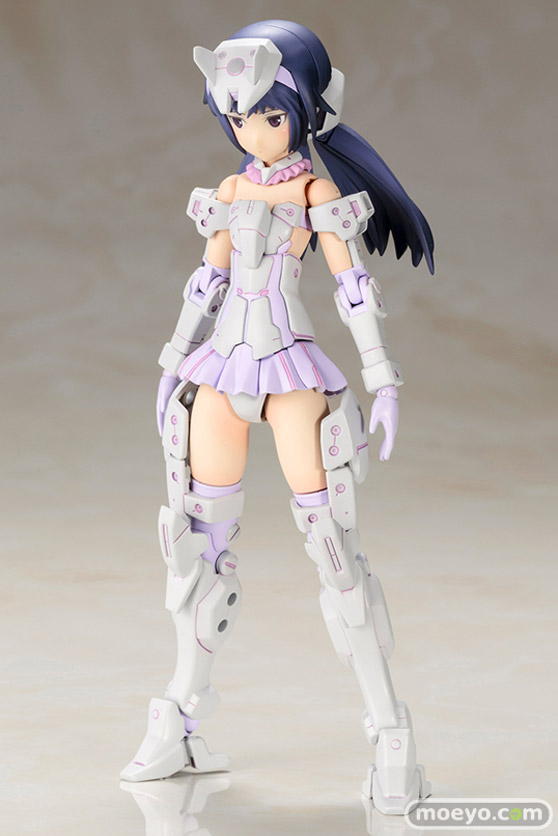 コトブキヤのフレームアームズ・ガール アーキテクト Off White Ver.の新作プラモデル彩色サンプル画像01