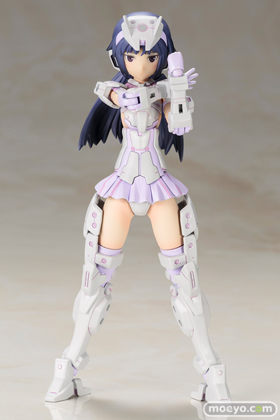 コトブキヤのフレームアームズ・ガール アーキテクト Off White Ver.の新作プラモデル彩色サンプル画像04