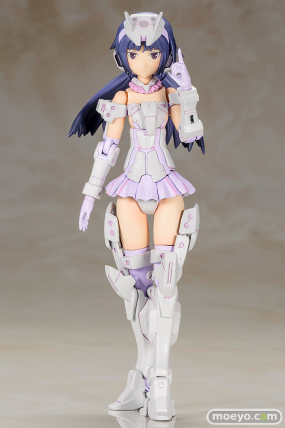 コトブキヤのフレームアームズ・ガール アーキテクト Off White Ver.の新作プラモデル彩色サンプル画像06