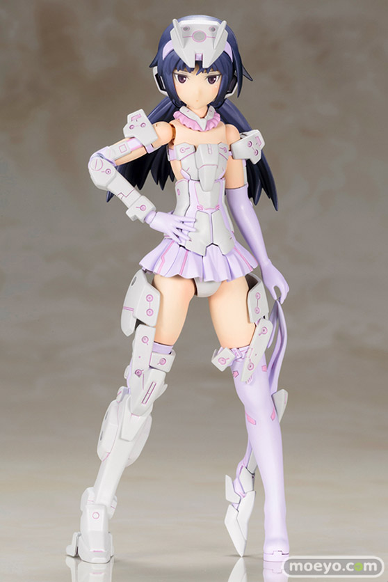 コトブキヤのフレームアームズ・ガール アーキテクト Off White Ver.の新作プラモデル彩色サンプル画像09