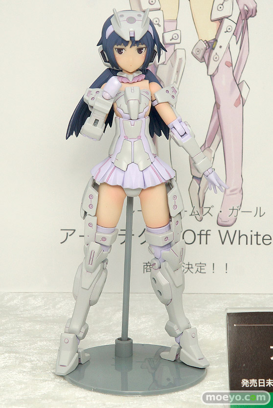 コトブキヤのフレームアームズ・ガール アーキテクト Off White Ver.の新作プラモデル彩色サンプル画像18