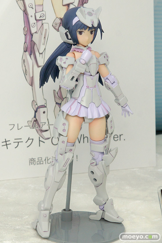 コトブキヤのフレームアームズ・ガール アーキテクト Off White Ver.の新作プラモデル彩色サンプル画像19