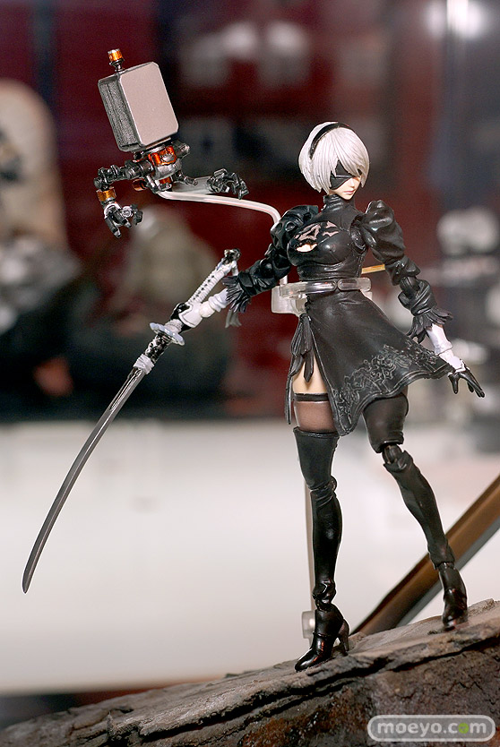 スクウェア・エニックスのニーアオートマタ BRING ARTS 2B&機械生命体の新作フィギュア彩色サンプル画像03