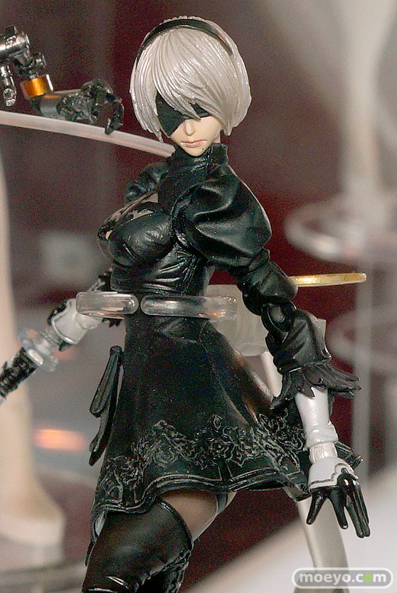 スクウェア・エニックスのニーアオートマタ BRING ARTS 2B&機械生命体の新作フィギュア彩色サンプル画像05