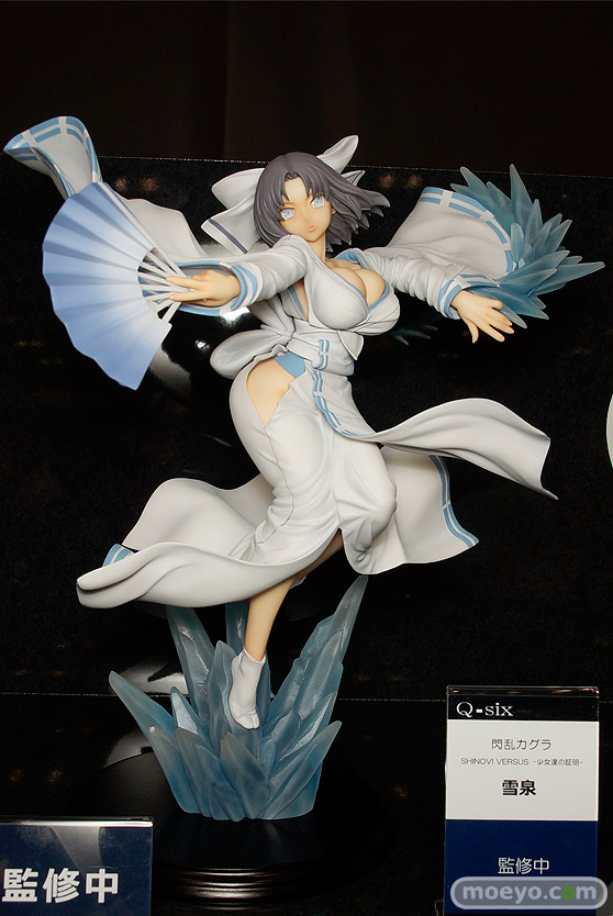 Q-sixの閃乱カグラ SHINOVI VERSUS -少女達の証明- 雪泉の新作フィギュア原型画像01