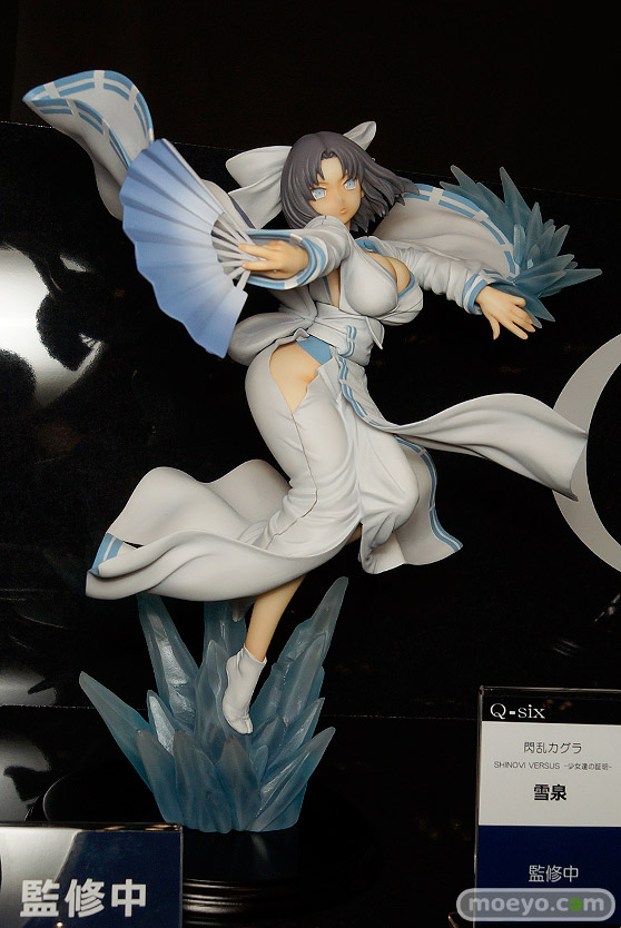 Q-sixの閃乱カグラ SHINOVI VERSUS -少女達の証明- 雪泉の新作フィギュア原型画像02