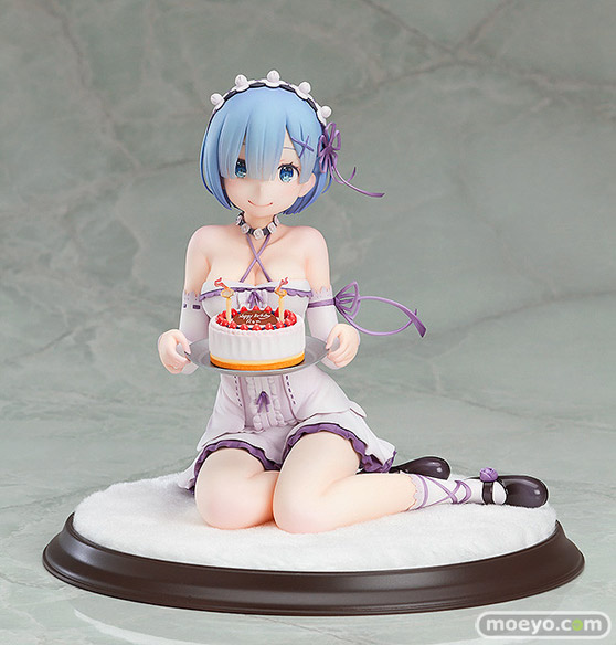KADOKAWAのRe:ゼロから始める異世界生活 レム・バースデーケーキVer.の新作フィギュア彩色サンプル画像01