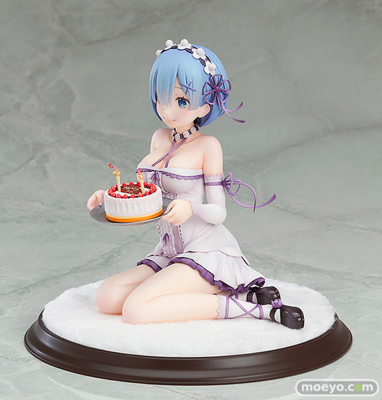 KADOKAWAのRe:ゼロから始める異世界生活 レム・バースデーケーキVer.の新作フィギュア彩色サンプル画像02