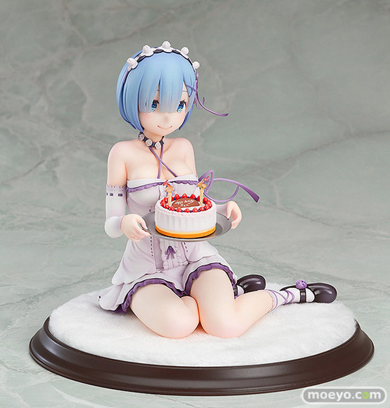 KADOKAWAのRe:ゼロから始める異世界生活 レム・バースデーケーキVer.の新作フィギュア彩色サンプル画像03