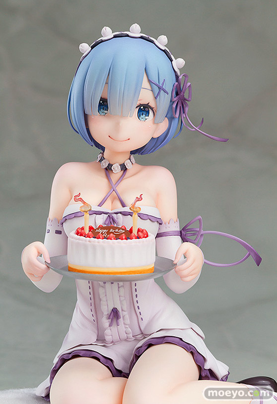 KADOKAWAのRe:ゼロから始める異世界生活 レム・バースデーケーキVer.の新作フィギュア彩色サンプル画像05