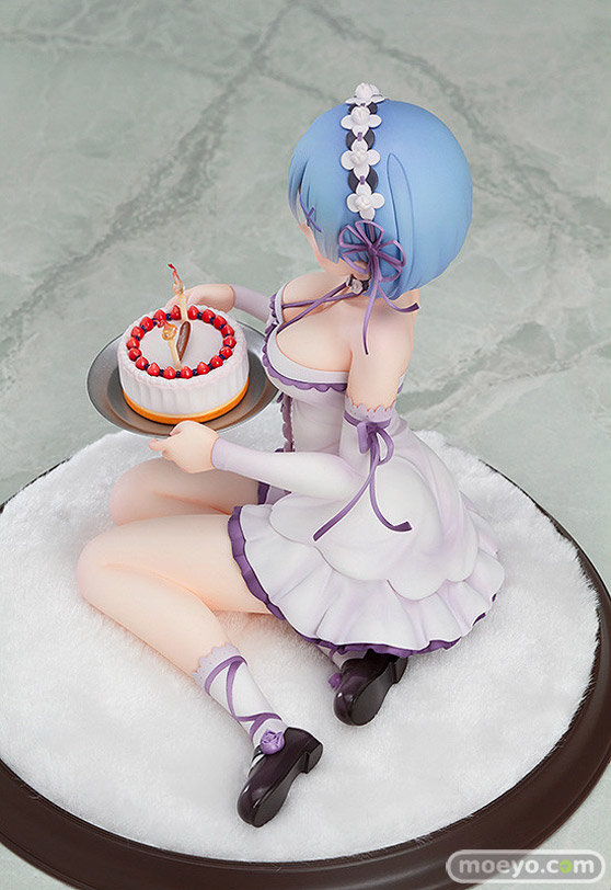 KADOKAWAのRe:ゼロから始める異世界生活 レム・バースデーケーキVer.の新作フィギュア彩色サンプル画像06