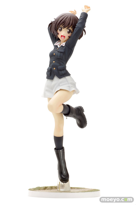 ウェーブのドリームテック ガールズ＆パンツァー 秋山優花里 パンツァージャケットVer.の新作フィギュア彩色サンプル画像01