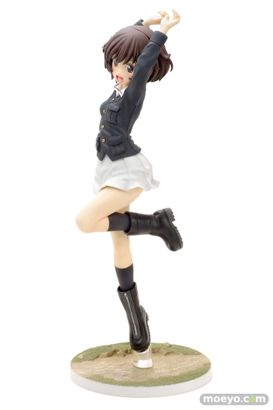 ウェーブのドリームテック ガールズ＆パンツァー 秋山優花里 パンツァージャケットVer.の新作フィギュア彩色サンプル画像02