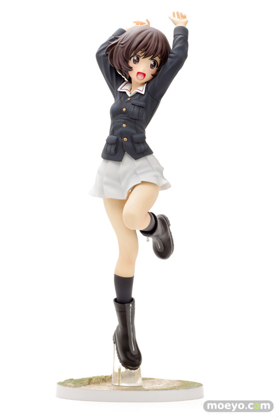 ウェーブのドリームテック ガールズ＆パンツァー 秋山優花里 パンツァージャケットVer.の新作フィギュア彩色サンプル画像03