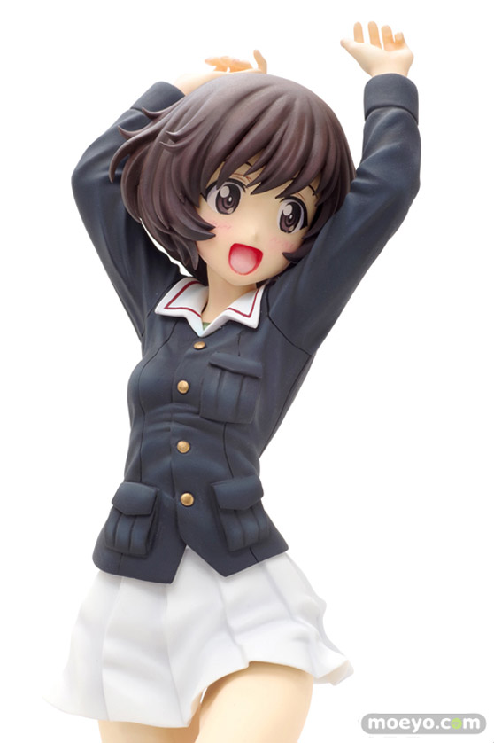 ウェーブのドリームテック ガールズ＆パンツァー 秋山優花里 パンツァージャケットVer.の新作フィギュア彩色サンプル画像07